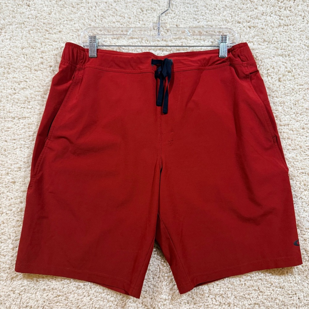 Oakley Mens Athletic Performance Shorts L Outdoor Gym Workout Comfy